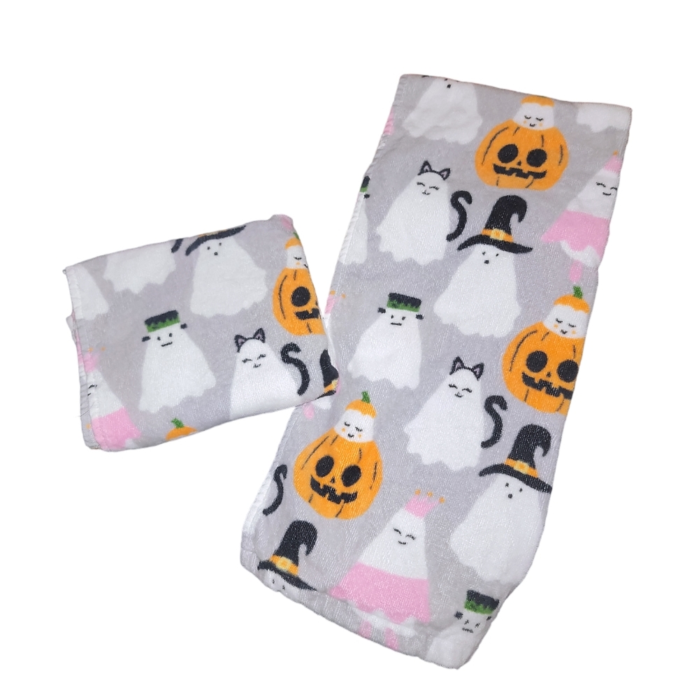 Halloween hand towels ghost costume